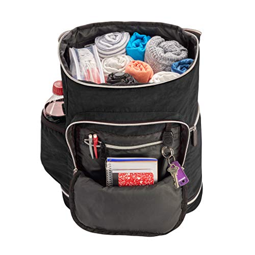 biaggi Zipsak Travel Laptop Backpack - TSA Friendly, Fits 16-inch Notebook, Perfect for Men & Women, College, Business, and Work (Black)2