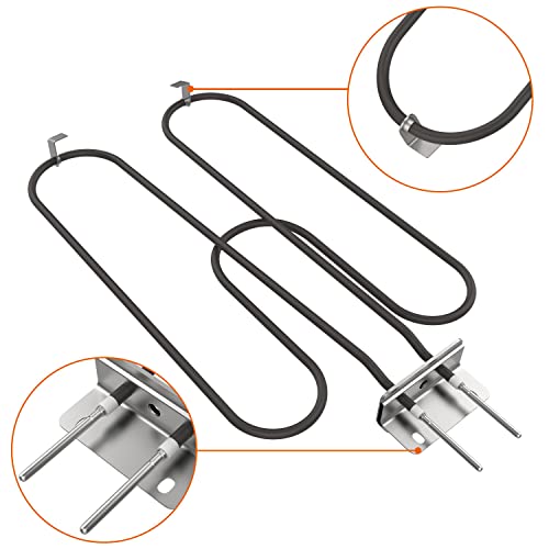 Image of Grill Heating Element for Weber Q240 Q2400 55020001 Series Grills, Replacement Part for Weber 70127 Electric Heating Element