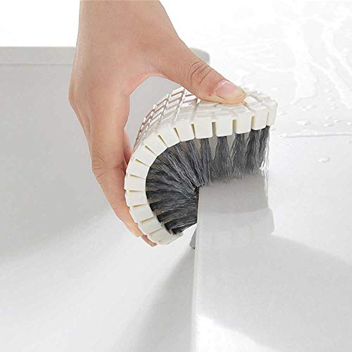 Image of Sink Cleaning Brush Bendable Brush Scrub Brush Perfect for Tubs, Sink, Tile Walls, Countertops and Floors, Bendable Kitchen Brushes, Grip Scrub Brush,for Cleaning, Scrubbing Brush (Pack of 1)