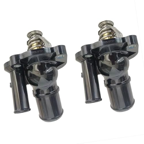 Thermostat Engine Compatible With For Fusion 2010 2011 2012 2013 2014 2015 2 Pcs Car Thermostat Replacement Accessories ZZCA15172A