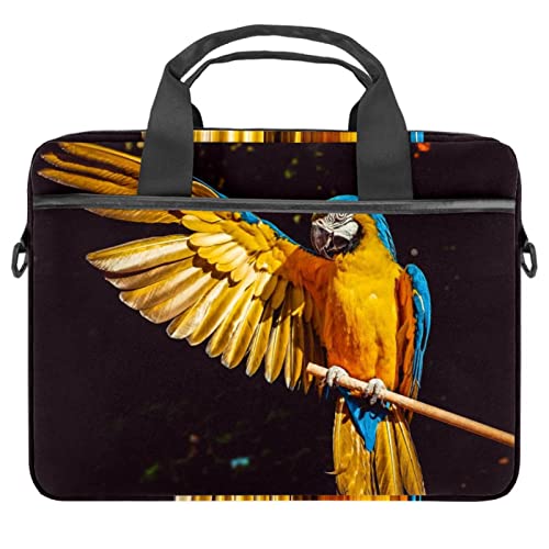 Sac ordinateur 13-14 pouces perroquet jaune pour transporter votre PC au bureau ou en voyage