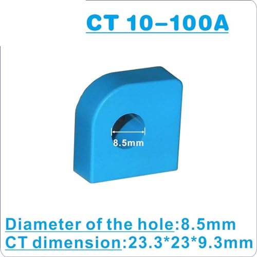 Capteur CC 0-10 A et mini-voltmètre-ampèremètre numérique 5-100 V à LED - 7