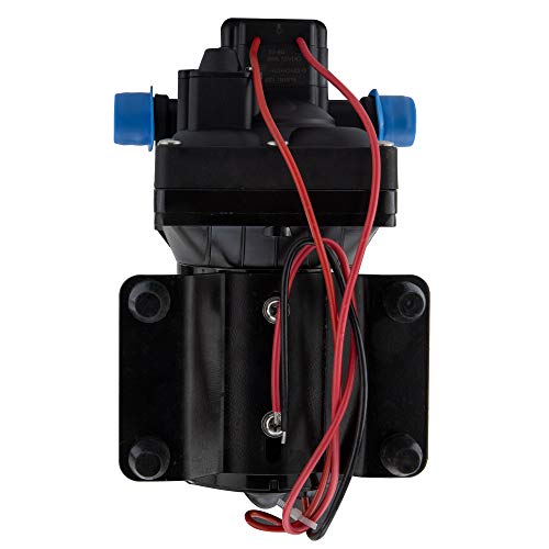 image for RecPro RV Water Pump | 12V Electric 4 Chamber Water Pump with Pressure
