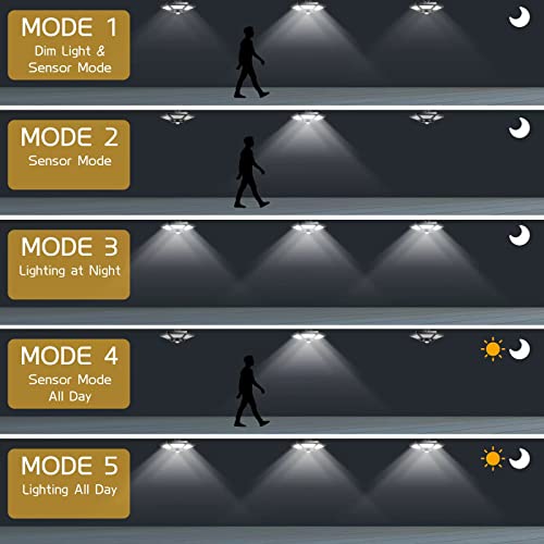 Deogos PENDANTLIGHT-DE-M6 Solar Shed Light, Solar Pendant Light Indoor Outdoor,180 Led 1000Lm Solar Indoor Lights Motion Sensor thumb #3