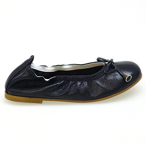 Zapatos niña colegio Clarys azul 31 para el uniforme de regreso a clases