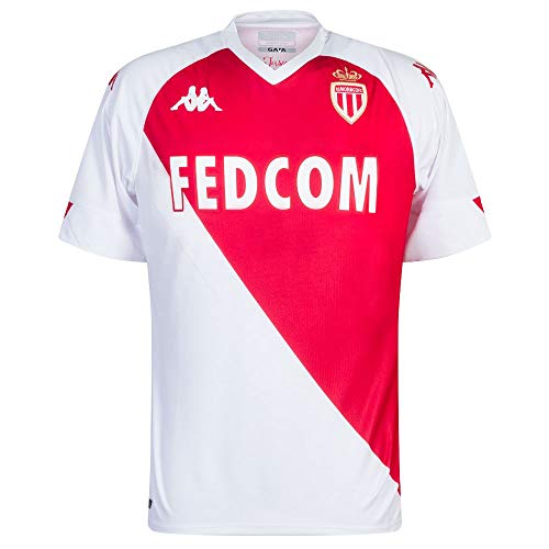 Kappa Kombat Home Monaco Camiseta, Hombre, Blanco Rojo, Fr : Taille Unique Taille Fabricant : 10y Kappa Kombat Home Monaco Camiseta, Hombre, Blanco Rojo, Fr : Taille Unique Taille Fabricant : 10y