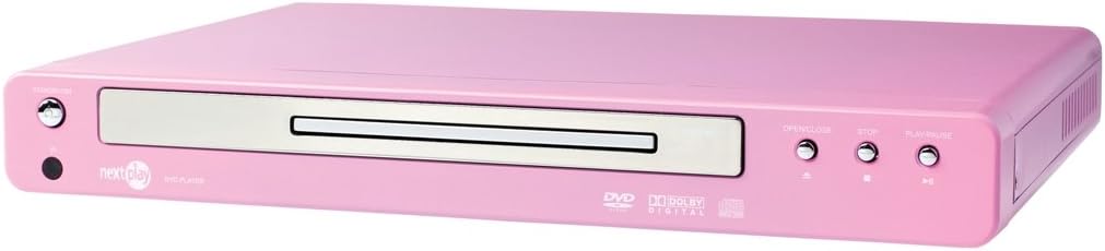 Progressive Scan Dolby DVD Player w/ Remote (Pink)