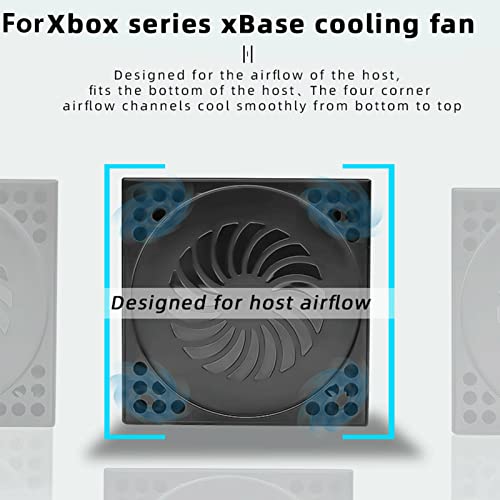 5V2.6A Console Cooling Fan Vertical Stand USB Cooler Accessories For Xbox Series X