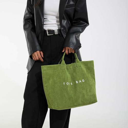 Bolso de ante falso grande para mujer miniatura 3