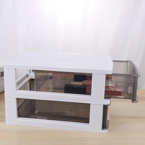 Boîte de rangement plastique à tiroirs pour optimiser les petits espaces