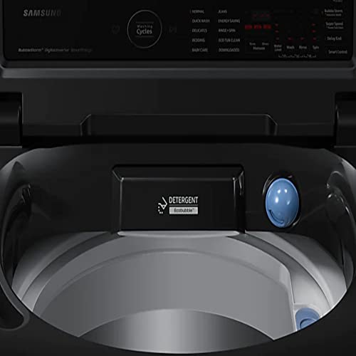 Image of Samsung 7.0 5 star Fully Automatic Top Load Washing Machine Appliance (WA70BG4582BVTL,Black Caviar)