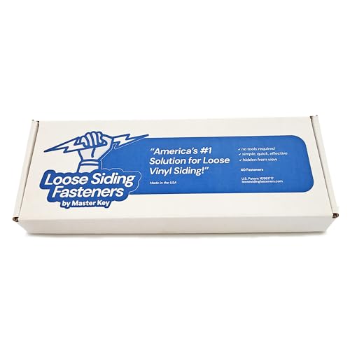 image for LOOSE SIDING FASTENERS Help Secure Loose Vinyl siding That Will not Lo
