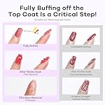 Acetone Nail Polish Remover: Professional Soak off Gel Nail Polish Remover Enriched with Natural Grape Seed Oil 8 Fl Oz for Gel Acrylic Nail Glue Dip Powder for Home Salon - Image 5