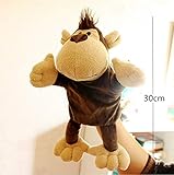 Animal Peluche Marioneta Marioneta Infancia Niño Lindo Peluche Juguete Forma De Dibujos Animados Historia Fingir Muñeca Niño Regalo 30Cm Mono