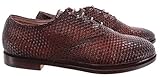 larios rose gin mischen  PREMIATA Herren Klassische Schuhe 31204 Lario Cuoio Leder Braun Made In Italy
