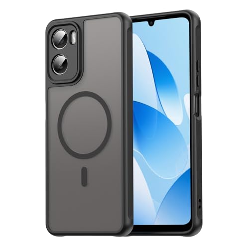 Image of Compatible with Motorola Moto G06 Power Case Cover,Compatible with MagSafe,Anti-Fall,Compatible with Motorola Moto G06 XT2535-1 XT2535-2 XT2535-14 Cell Protective Phone Case Black