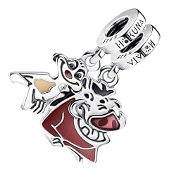 Lion Timon & Pumbaa Splittable Dangle Charm 1006