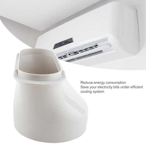 DUIMIMI Air Conditioner Exhaust Hose Adapter 5.9in Window Sealing Plate Connector, Fits Oval Vent Window, Portable AC Window Vent Kit for AC Exhaust Hose 5.9in, Easy Installation by Duimimi - Used condition - Image 8