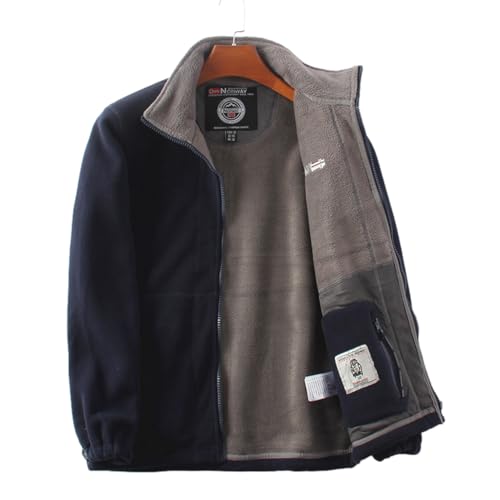 Polar Fleece Jacket - Full Zip Casual Coats for Winter with Multiple Pockets - Winter Jacket for Women and Men for Hiking, Winter Adventure Sports, Outdoor Activities