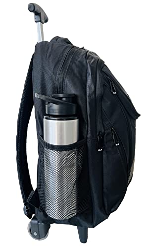 Mochila de Rodinhas Escolar Juvenil Facul Reforçada