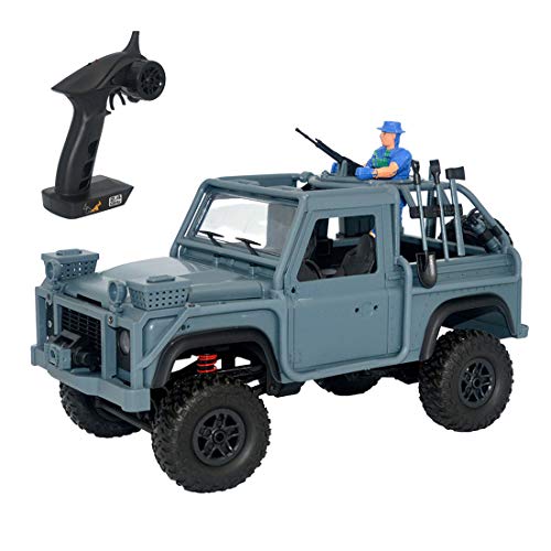 MN-96 RSOV 1/12 4WD Crawler 2.4G RC Cavalry Jeep Vehicle with LED Light,Shipped