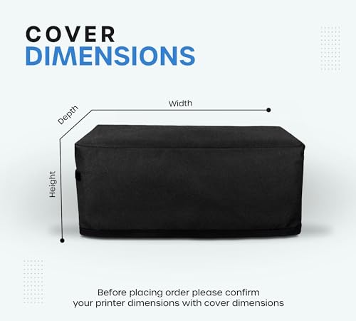 Image of Crasome Dust Proof Water-resistant Printer Cover for HP Deskjet Advantage Ultra 2820 / 4929 (Black)