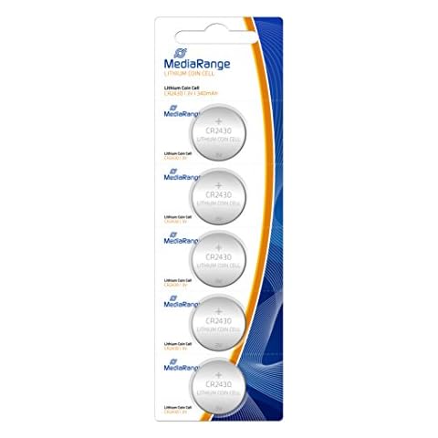 MediaRange MRBAT137 - 5 Pilas no-recargables de litio Cover