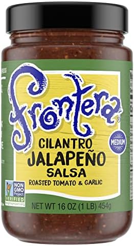 Frontera Gourmet Mexican Jalapeño Cilantro Salsa, Medium, 16 oz