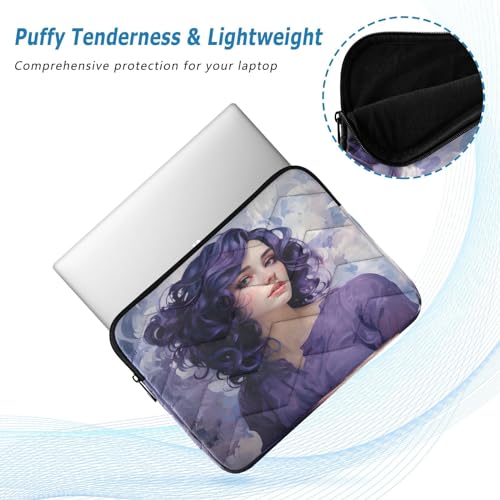Funda para portátil morada para laptops 13 a 14 pulgadas miniatura 5