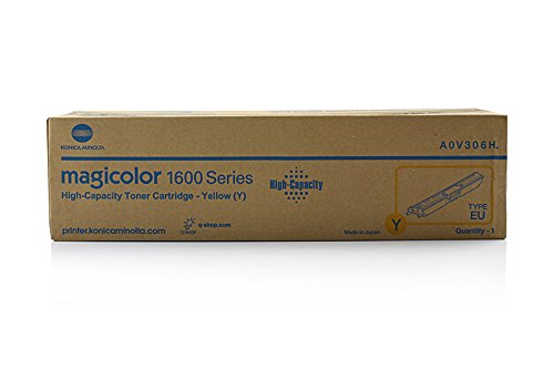 Konica Minolta Magicolor 1680 MF - Original A0V306H - Cartouche de Toner Jaune - 2500 Pages