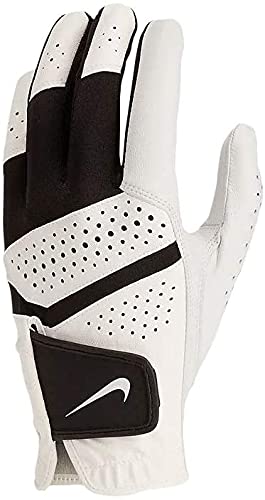 Amazon.com : Nike Tech Extreme VII Left Hand Cad Golf Glove White