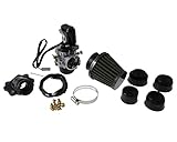 17,5 mm Tuning Vergaser Kit & Ansaugstutzen für Yamaha Neos Jog RR Aerox, MBK Nitro Ovetto Mach G AC LC