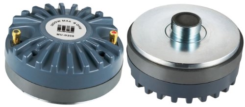 MUSYSIC Pair 1200 Watts Titanium Compression Driver 2.0