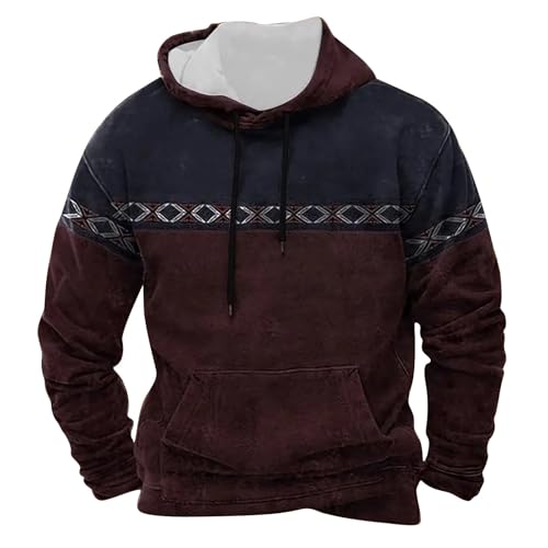Sudadera de hombre manga larga con estampado 3D llamativo y cremallera moda
