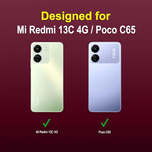 Image of Amazon Basics Back Case Cover for Mi Redmi 13C 4G (Silicone Plum)