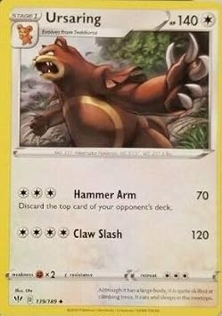 Ursaring - 139/189 - Uncommon - Reverse Holo