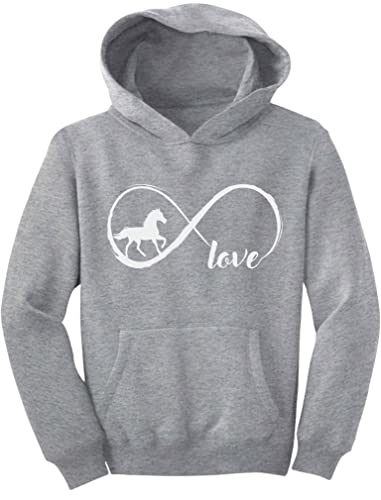 Tstars Gift For Horse Lover Infinite Love Kids Hoodie