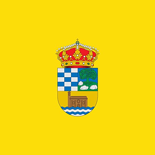 Drapeau Horcajada Municipal grand format carré 1.35m² à double couture renforcée