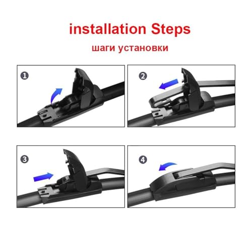 Balais d'essuie-glace pour BYD E6 (2013-2021) | Conception haute précision
