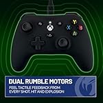 NACON Evol-X Pro Wired Controller Officially Licensed for Xbox Series X|S, Xbox One, and PC - Mappable Back Buttons -Dual Vibration Motors -3.5mm Audio Jack - Soft-Touch Black - Image 3