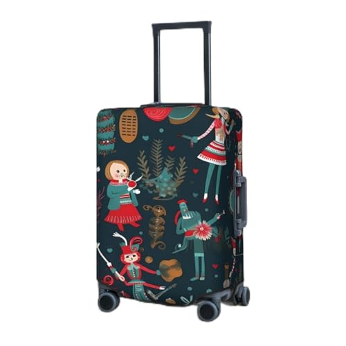 Housse de bagage Casse-Noisette XL | Protection de valise élastique noire