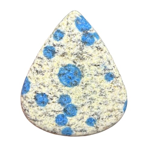 Jaspe K2 naturel pierre précieuse poire cabochon 52x45x6mm bricolage collier