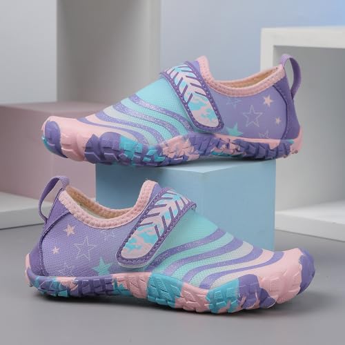 Image of Quickshark Kids Water Shoes Boys Girls Barefoot Aqua Socks Outdoor Indoor Quick Dry Sandals Lightweight Slip On Walking Sneakers for Beach Pool Swim (Little Kid /Big Kid)