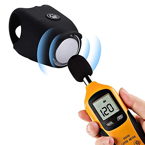 Fahrradhupe Alomejor Silikon 120 dB Elektrische Fahrradklingel