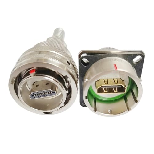Conector industrial aviación macho y hembra miniatura 1