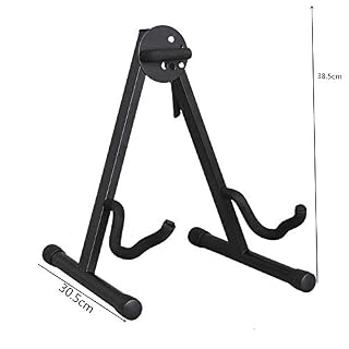 Guitar Foldable A-Shaped Bracket Adjustable Handles Non-Slip Floor Mats Wear-Resistant Used for Electric Guitars and… - Les Beatles, Paul McCartney, John Lennon, RIngo Starr, George Harrison Guitar Foldable A-Shaped Bracket Adjustable Handles Non-Slip Floor Mats Wear-Resistant Used for Electric Guitars and… – Image 2