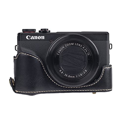 Funda cámara PU para Canon PowerShot G7 X Mark II/III miniatura 3