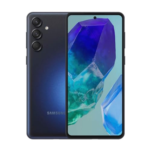Samsung Galaxy M55 5G DS 8/128GB Mörkblå – Kraftfull Smartphone