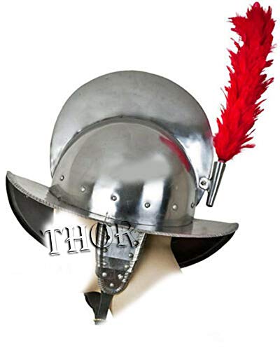 Casco Morion 18GA para Conquistador Vintage - Decoración Artesanal Casco Morion 18GA para Conquistador Vintage - Decoración Artesanal