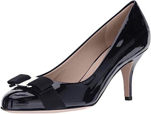 Salvatore Ferragamo Women's Carla 70 Nero 11 B